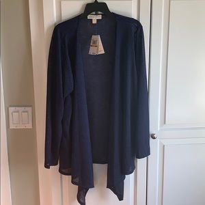 Michael Kors open front cardigan